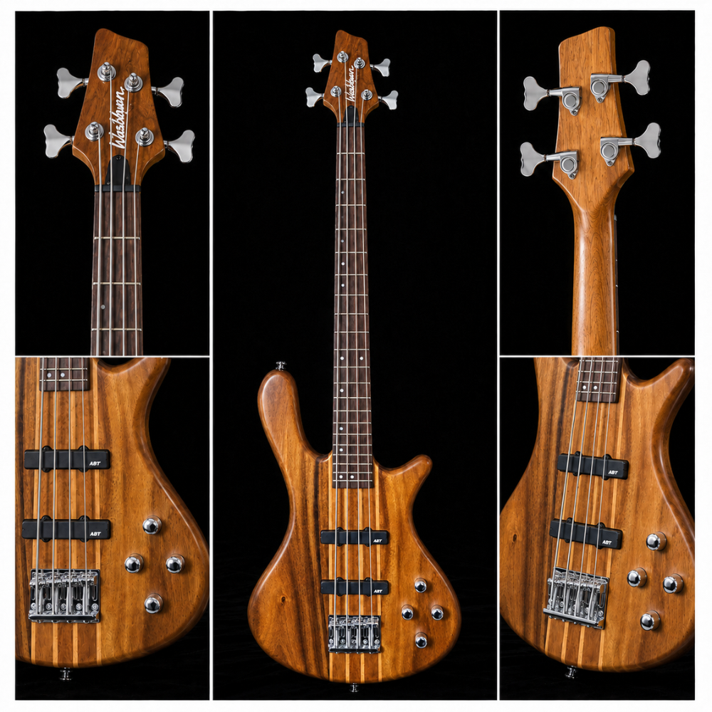 BAJO ELECTRICO TAURUS T24 NATURAL - AMPLIFICADOR JOYO 30W - 5