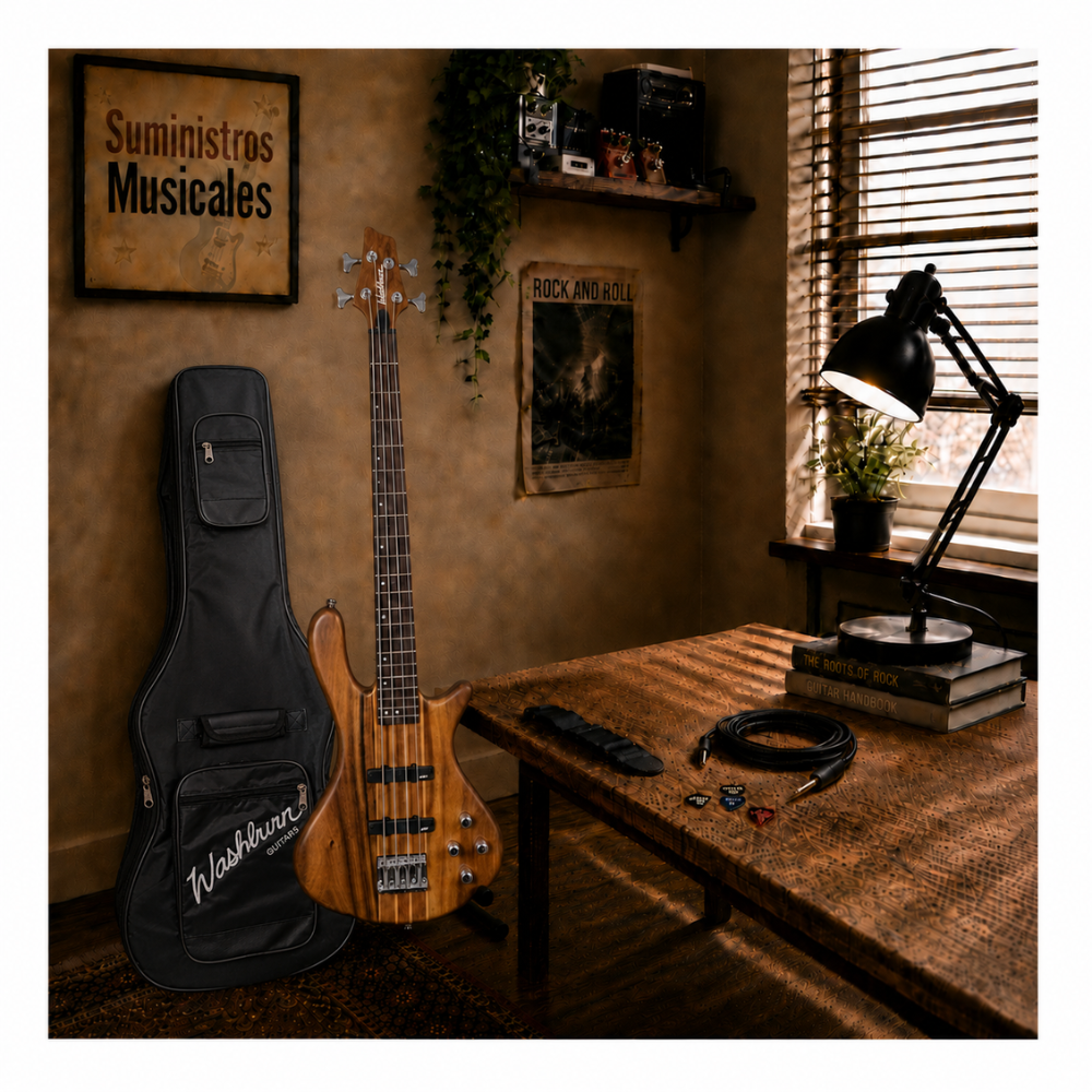 BAJO ELECTRICO TAURUS T24 NATURAL PACK - 6