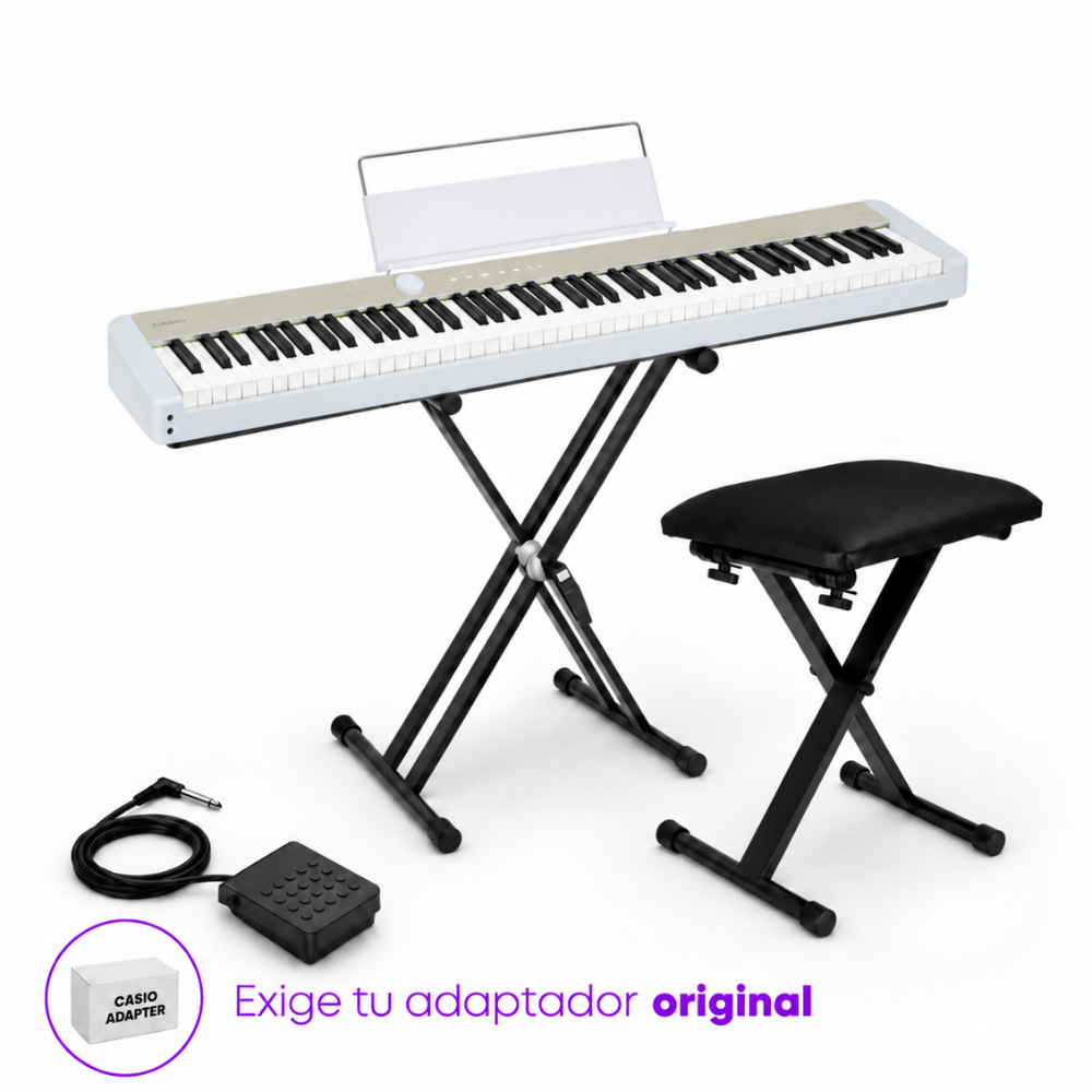 PIANO DIGITAL PRIVIA PX-S1100 MELOW BEIGE PACK - 1