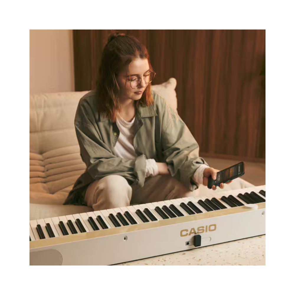 PIANO DIGITAL PRIVIA PX-S1100 MELOW BEIGE PACK - 4