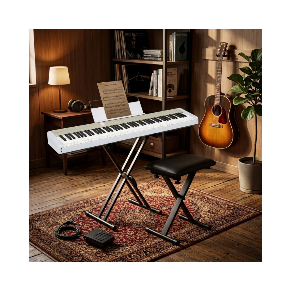 PIANO DIGITAL PRIVIA PX-S1100 MELOW BEIGE PACK - 5