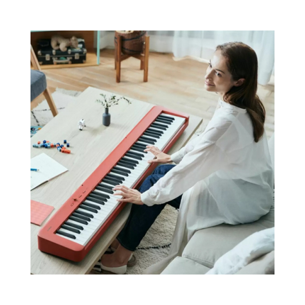 PIANO DIGITAL CASIO CDP-S160 RED PACK - 4