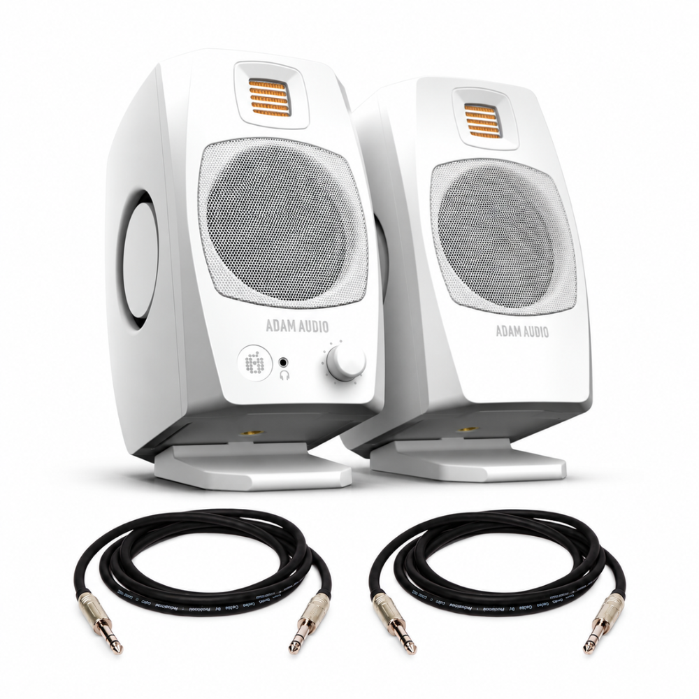 MONITOR DE ESTUDIO ADAM AUDIO D3V WHITE PAR - 1