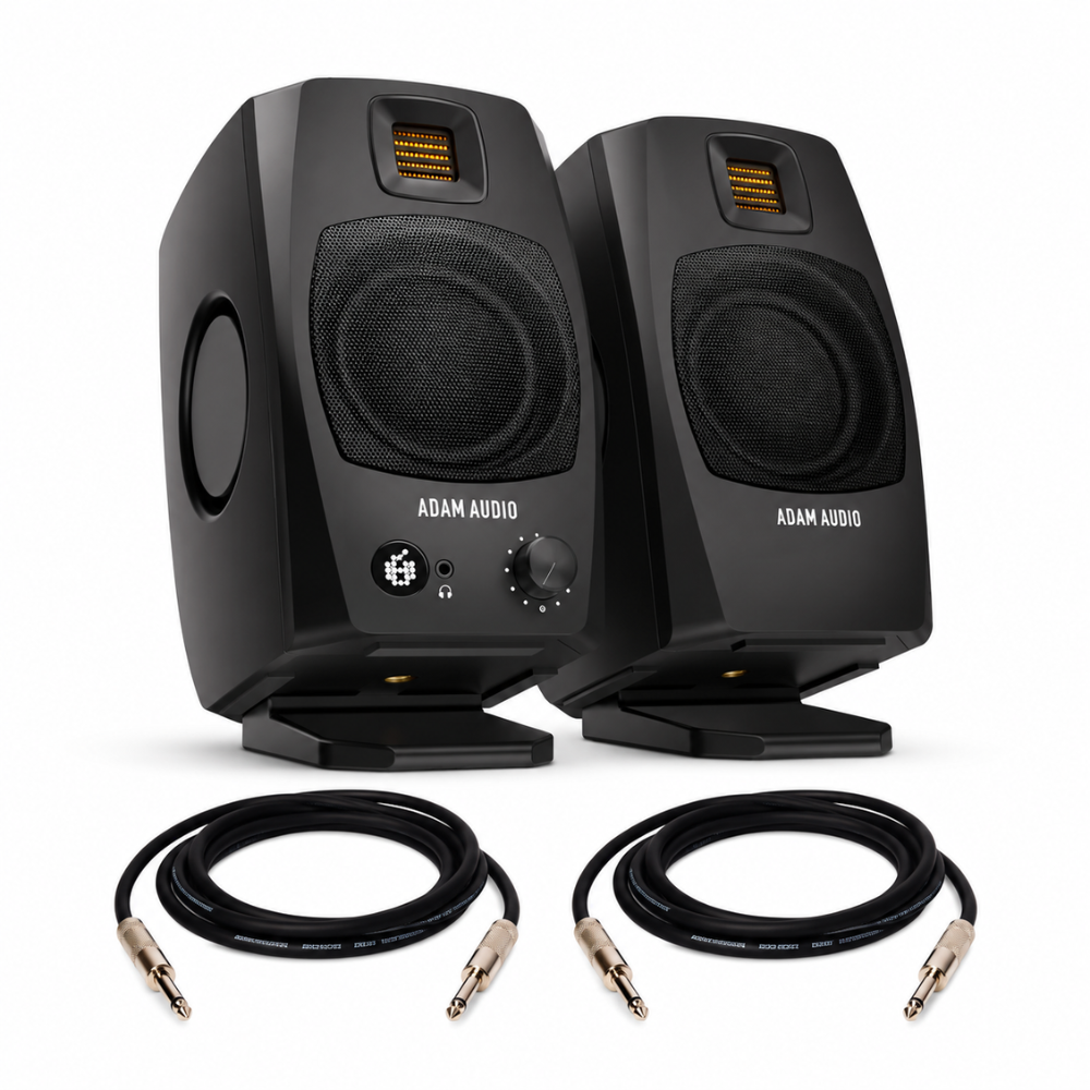 MONITOR DE ESTUDIO ADAM AUDIO D3V BLACK PAR - 1