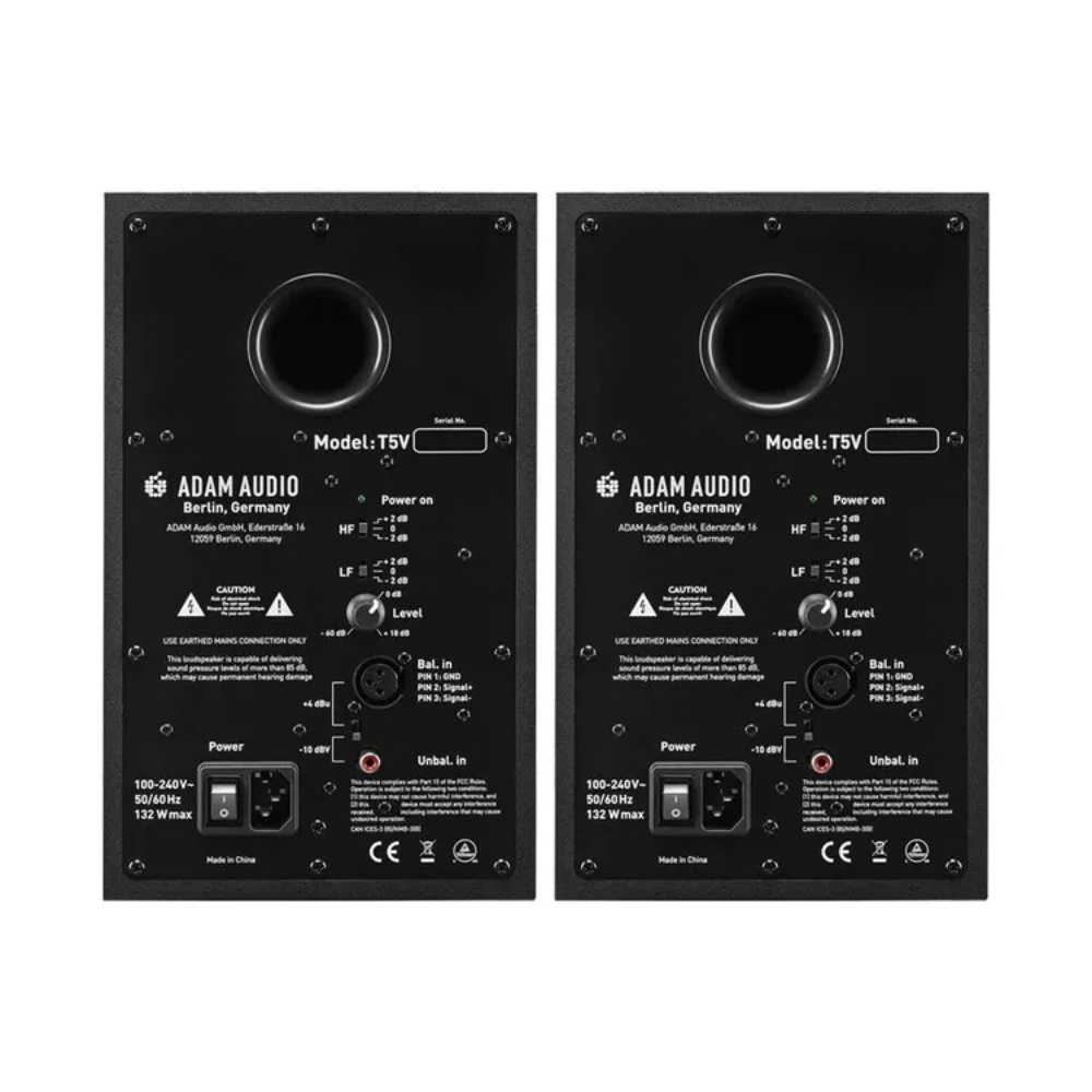 MONITOR DE ESTUDIO ADAM AUDIO T5V PAR - 2