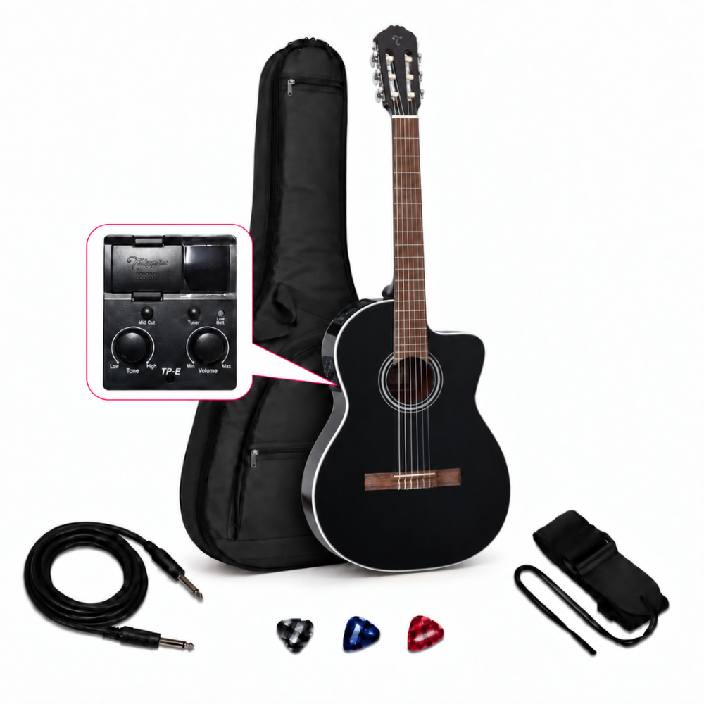 GUITARRA ELECTROACUSTICA GC2CE BLACK PACK - 1