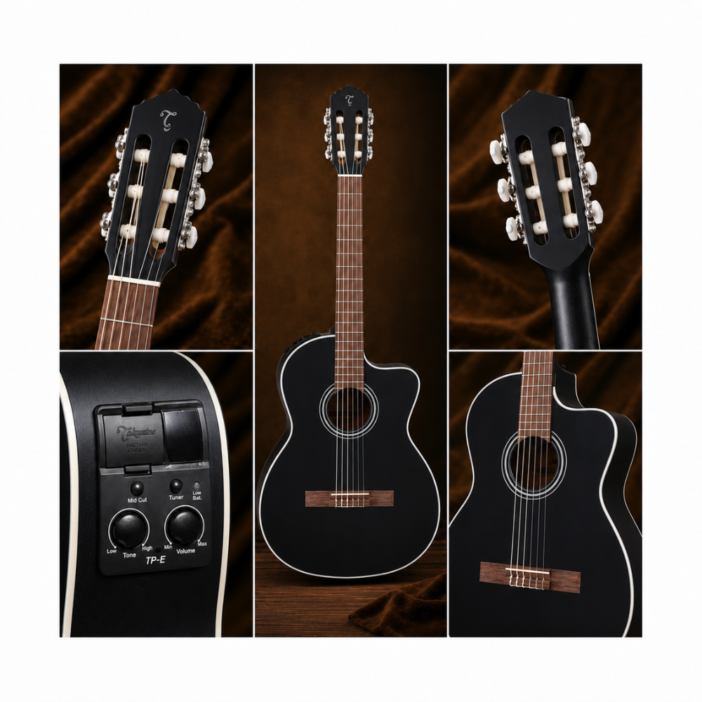 GUITARRA ELECTROACUSTICA GC2CE BLACK PACK - 5
