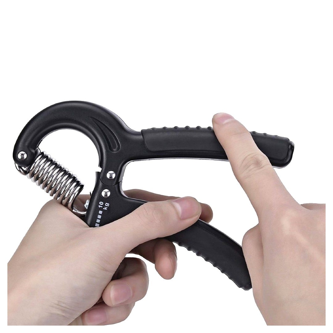 HAND GRIPPER EJERCITADOR DE MANOS AJUSTABLE 10-40 KG NEGRO TODO FIT - 3