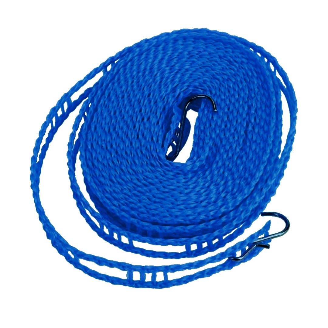 TENDEDERO CORDEL PARA TENDER ROPA AZUL - 1