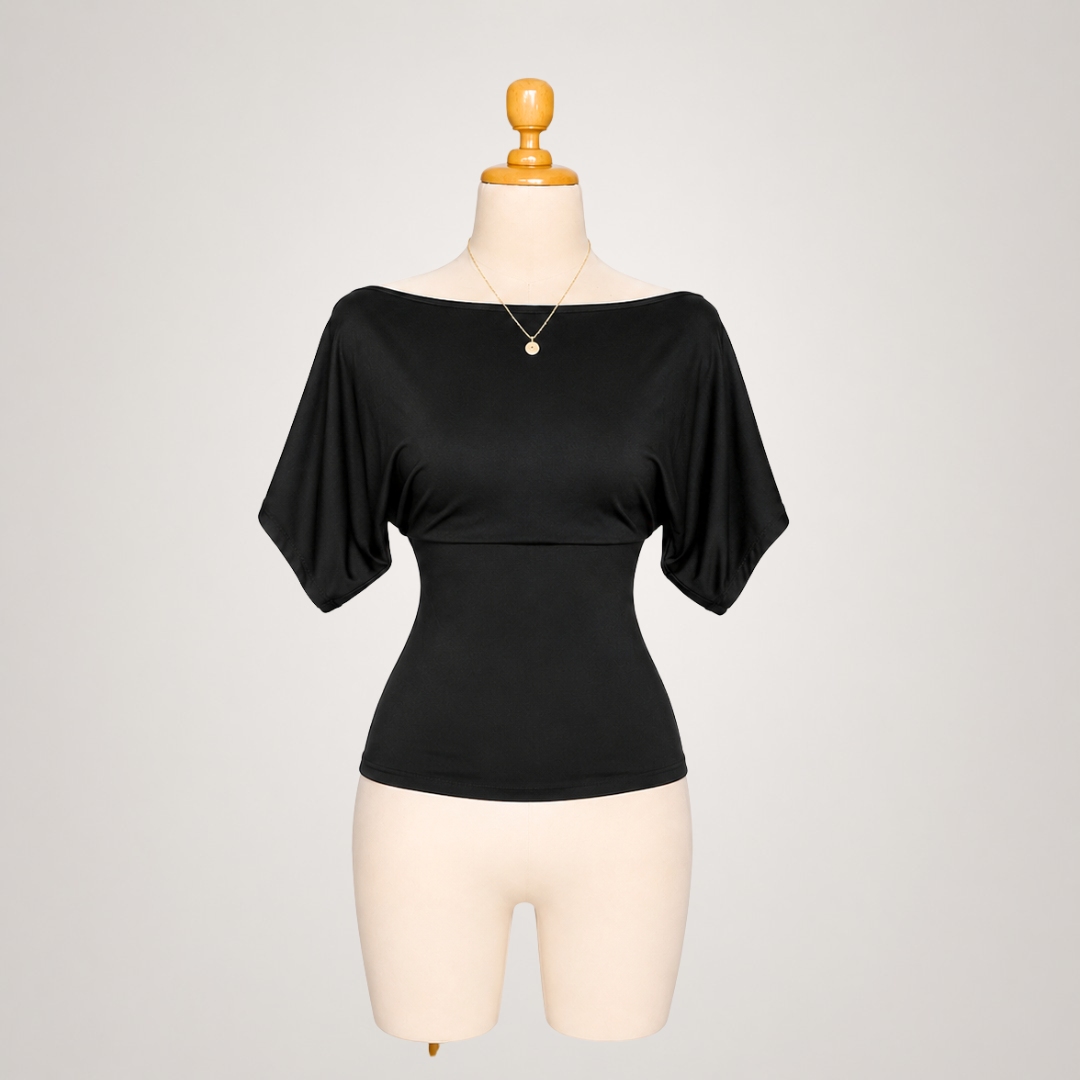 BLUSA CAMILA LOOK SOFISTICADO DOBLE SUPLEX - 5