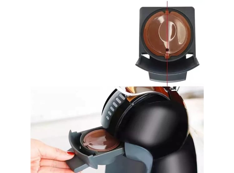 CÁPSULAS DE PLÁSTICO PARA CAFETERAS DOLCE GUSTO  X 3 UNIDADES NEGRO - 4