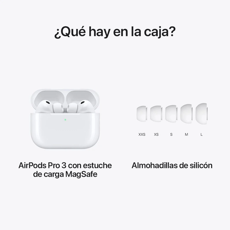 AIRPODS PRO 3RA GENERACION SELLADO WHITE - 9