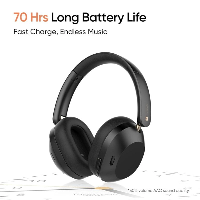 REALME TECHLIFE STUDIO H1 SONIDO ESPACIAL 360º 43DB NEGRO - 5