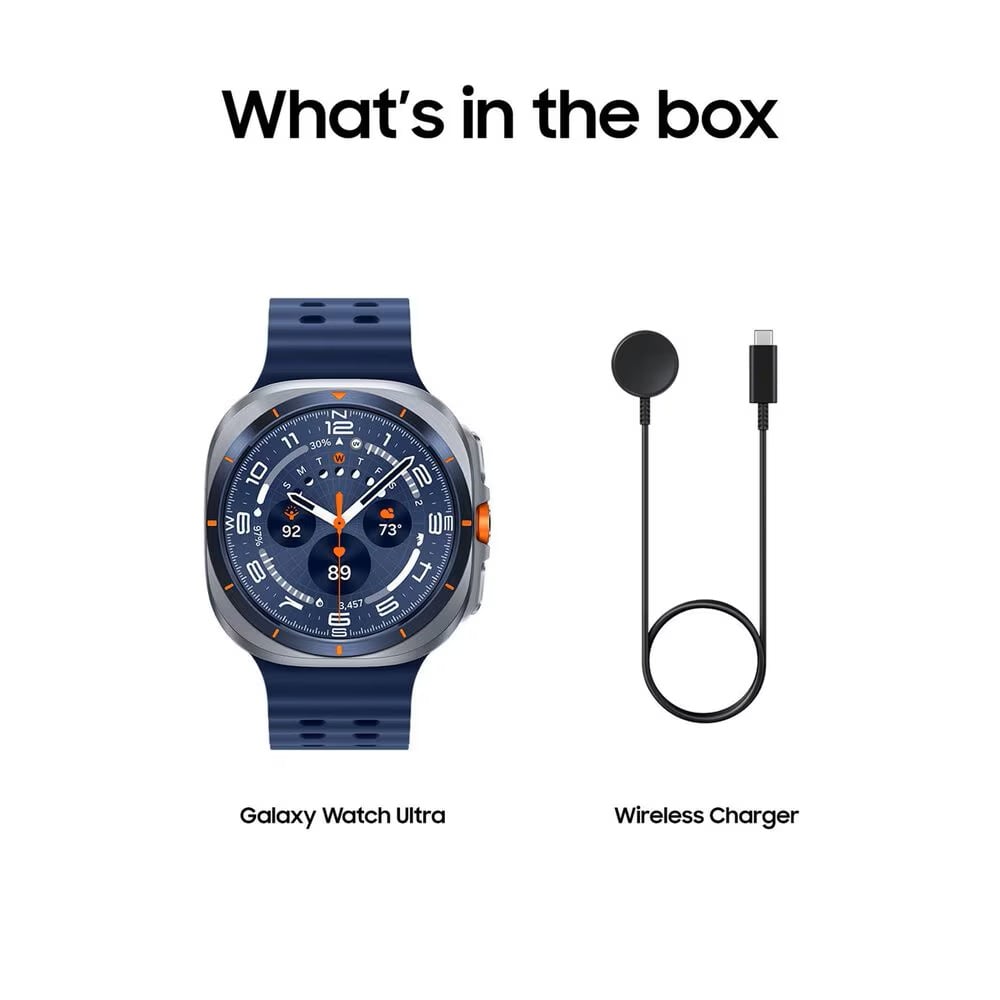 SAMSUNG GALAXY WATCH ULTRA 2025 47MM LTE SMARTWATCH - TITANIUM BLUE - 6