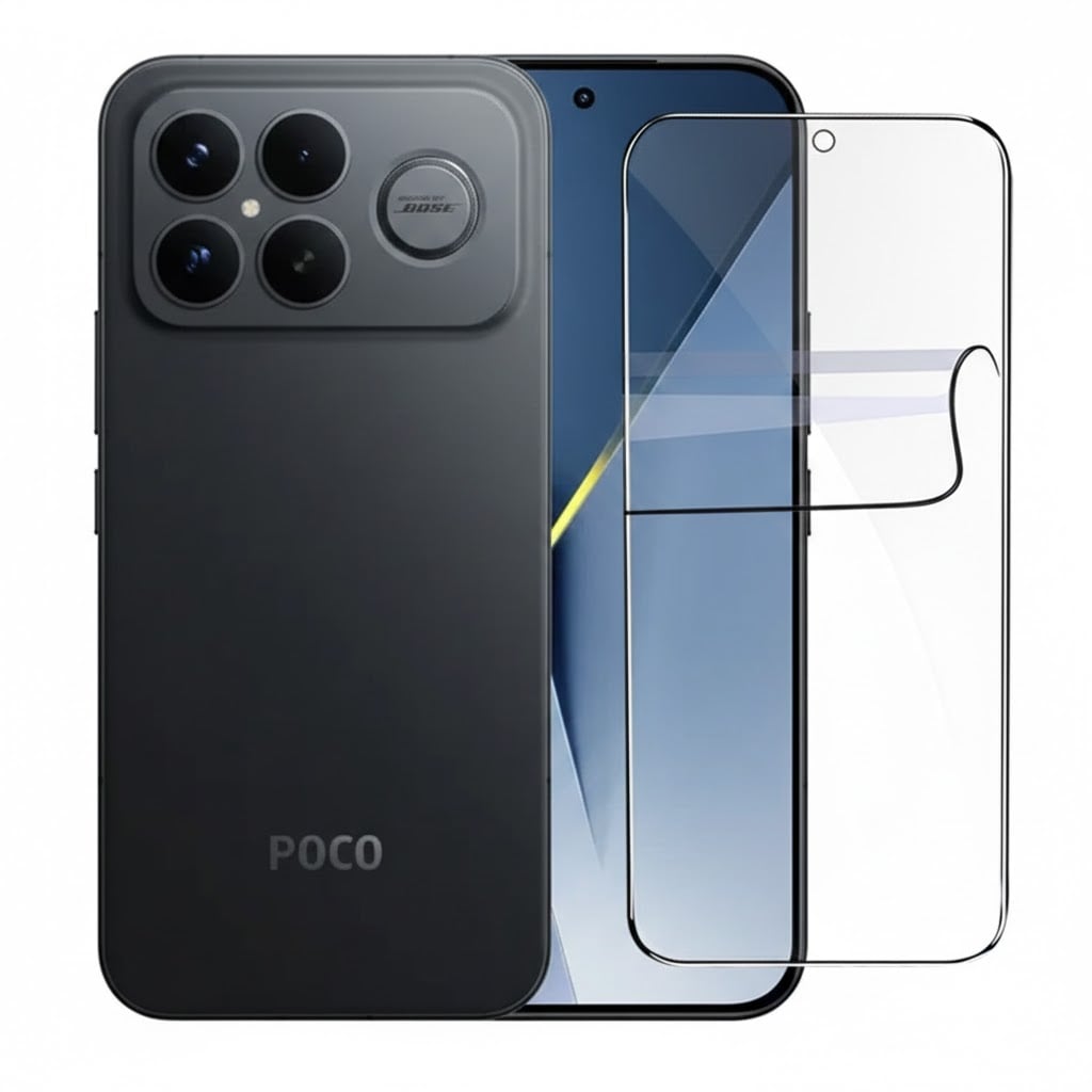 XIAOMI POCO F8 ULTRA 16GB RAM 512GB ROM COLOR NEGRO CON MICA HIDROGEL - REGISTRADO - 1