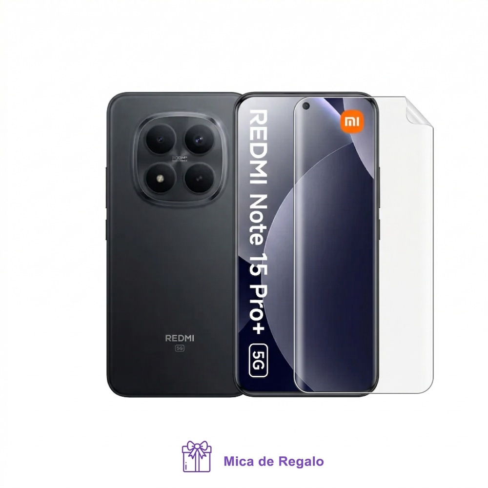 XIAOMI REDMI NOTE 15 PRO PLUS 5G 12GB RAM 512GB ROM BLACK - REGISTRADO - 1
