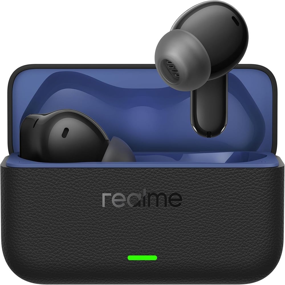REALME BUDS T500 PRO (ANC) BATERÍA DE 56 H, TRADUCCIÓN AI, CONTROLES TÁCTILES,IP55, NEGRO - 1