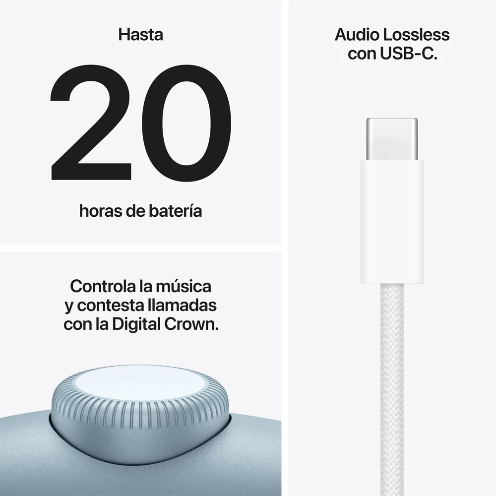 AUDIFONOS APPLE AIRPODS MAX 2 USB-C - AZUL - 8
