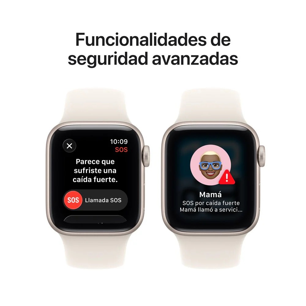 APPLE WATCH SE 3RA GEN GPS CAJA DE ALUMINIO DE 44MM SB STARLIGHT ML - 4