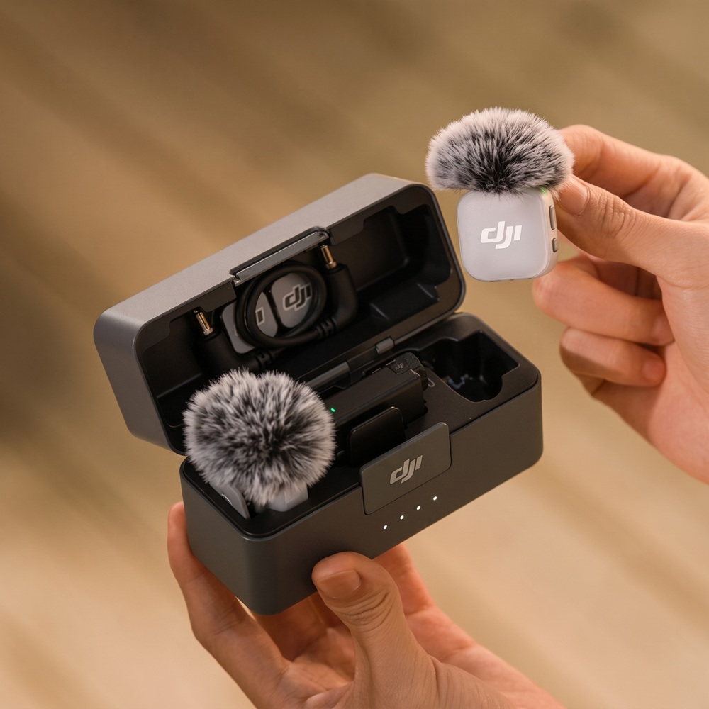 MICRÓFONO DJI MIC MINI 2 (2TX + 1RX + ESTUCHE DE CARGA) - 6
