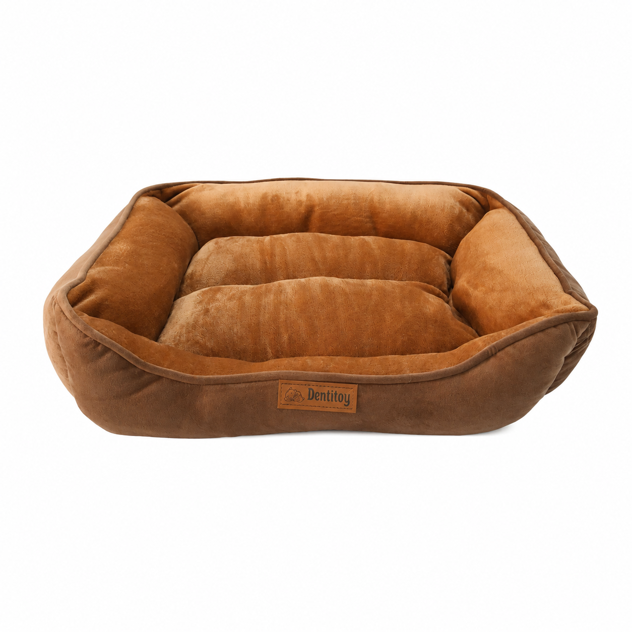 CAMA PUFF MILOU DENTITOY COMFORT MARRÓN TALLA L - 1