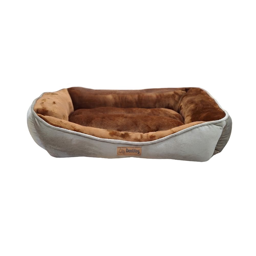 CAMA PUFF MILOU DENTITOY COMFORT BEIGE TALLA XL - 1