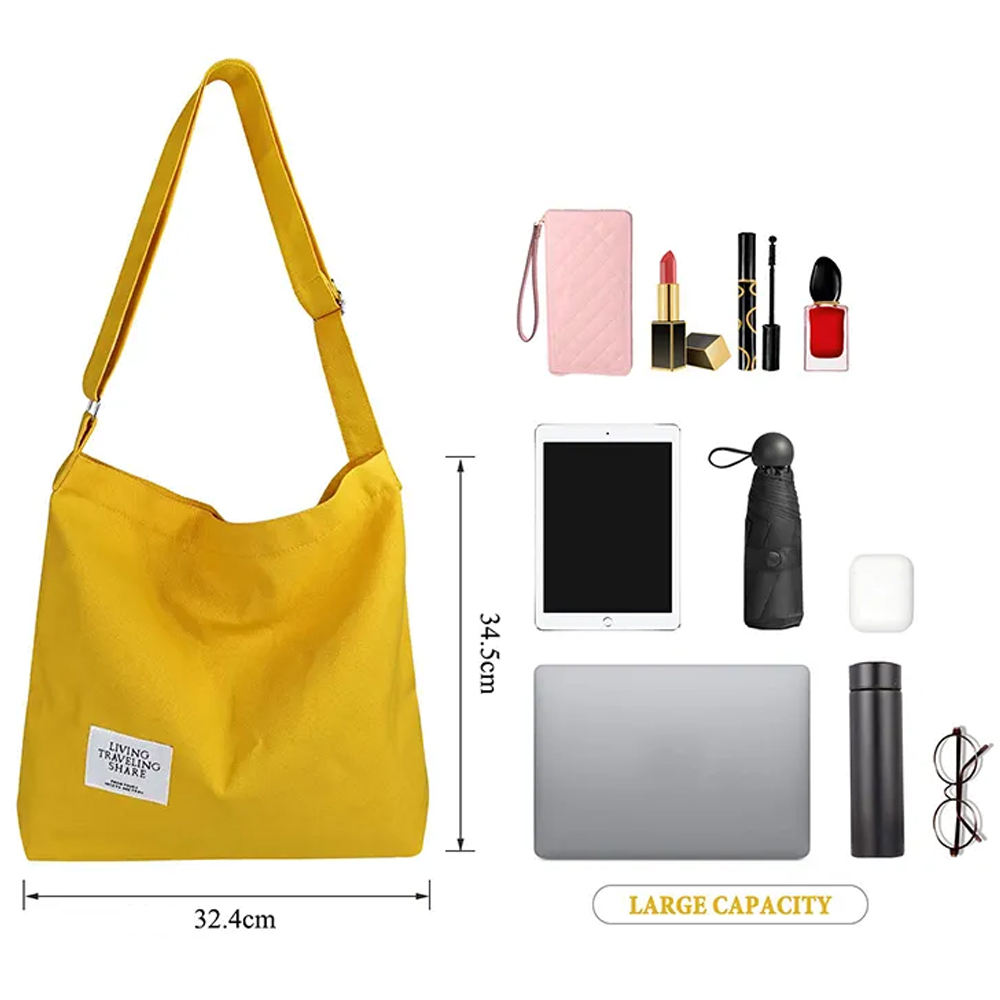 BOLSO DE LONA CASUAL UNISEX - 5