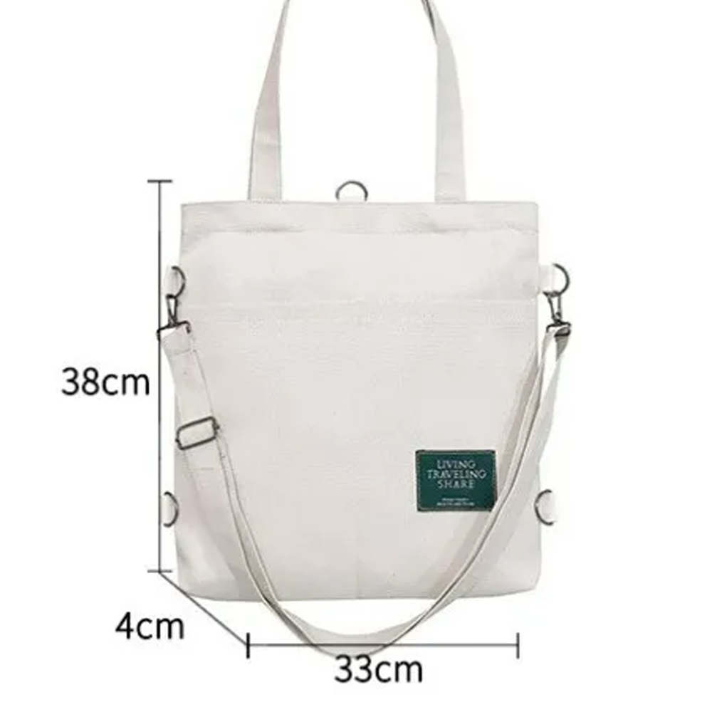 BOLSO DE LONA UNISEX - 4