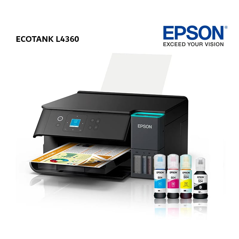 IMPRESORA EPSON MULTIFUNCIÓN 3EN1 ECOTANK L4360 DUPLEX/WI-FI - 2