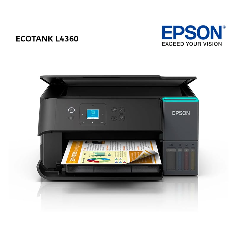 IMPRESORA EPSON MULTIFUNCIÓN 3EN1 ECOTANK L4360 DUPLEX/WI-FI - 3