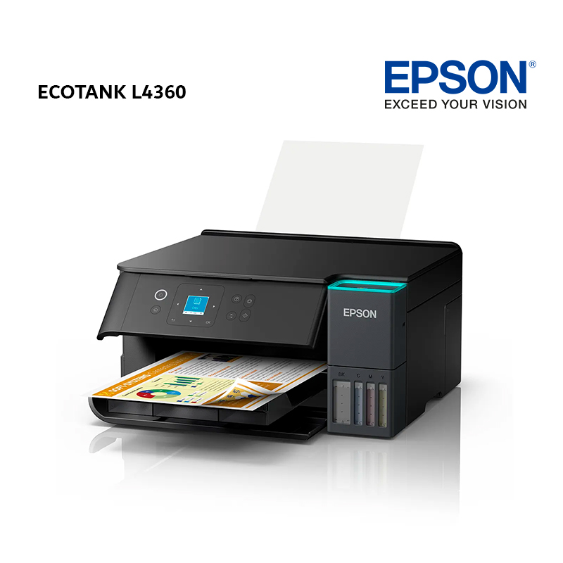 IMPRESORA EPSON MULTIFUNCIÓN 3EN1 ECOTANK L4360 DUPLEX/WI-FI - 4
