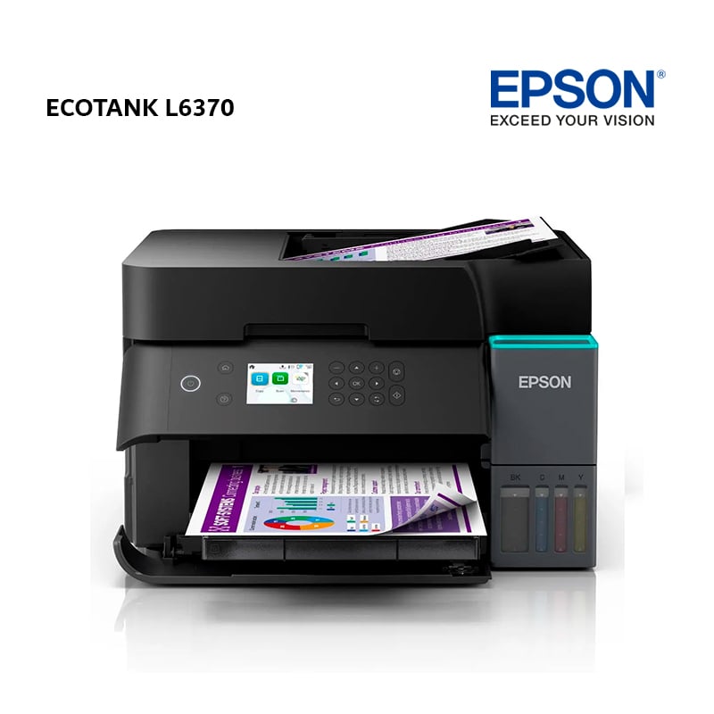 IMPRESORA MULTIFUNCIONAL EPSON ECOTANK L6370 WIFI DUPLEX ADF - 2