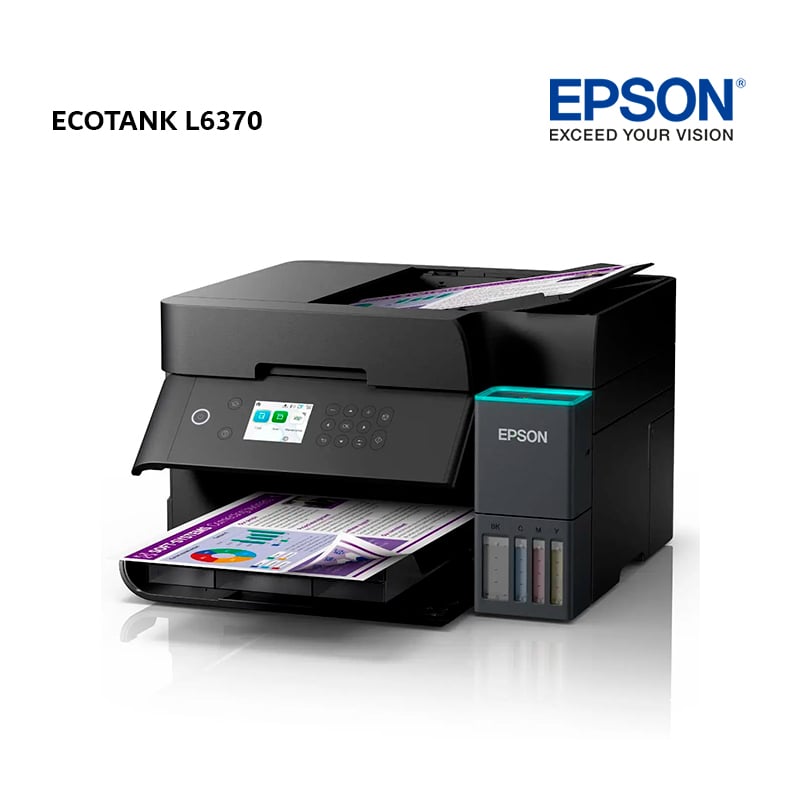 IMPRESORA MULTIFUNCIONAL EPSON ECOTANK L6370 WIFI DUPLEX ADF - 4