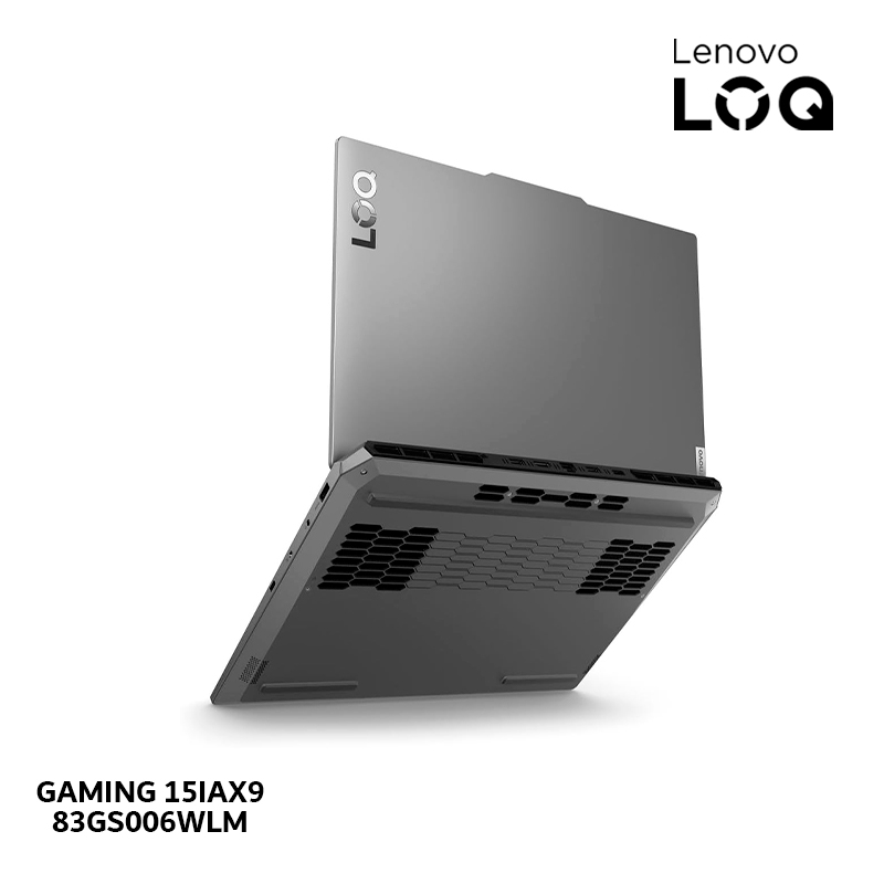 LAPTOP LENOVO LOQ 15IAX9, CI5-12450HX, 8GB RAM/ 512GB SSD/ 15.6” FHD/ RTX 3050 6GB - 83GS006WLM - 3