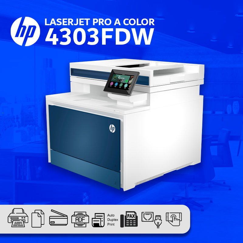 IMPRESORA MULTIFUNCIÓN HP COLOR LASERJET PRO 4303FDW - 5HH67A - 2