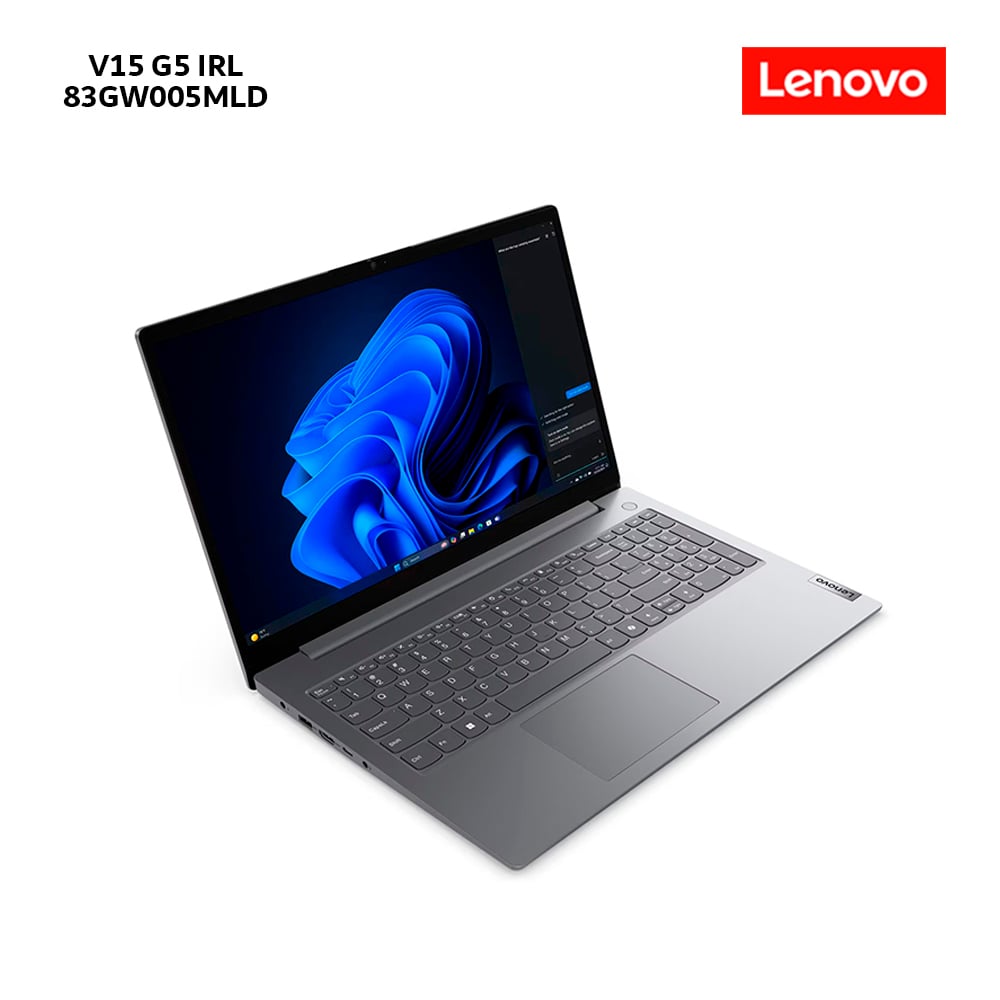 LAPTOP LENOVO V15 G5 CORE I3-1315U / RAM 8GB DDR5, SSD 512GB / 15.6 FHD - 83GW005MLD - 3
