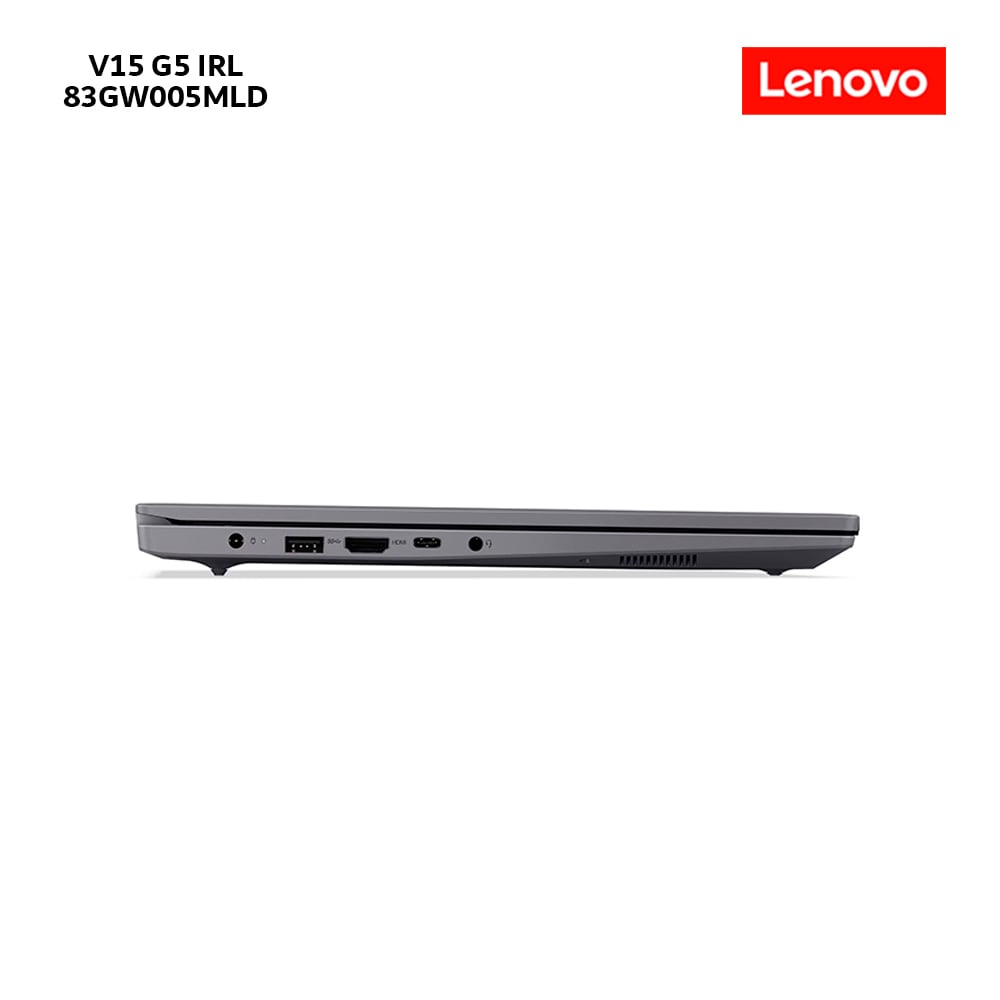 LAPTOP LENOVO V15 G5 CORE I3-1315U / RAM 8GB DDR5, SSD 512GB / 15.6 FHD - 83GW005MLD - 5