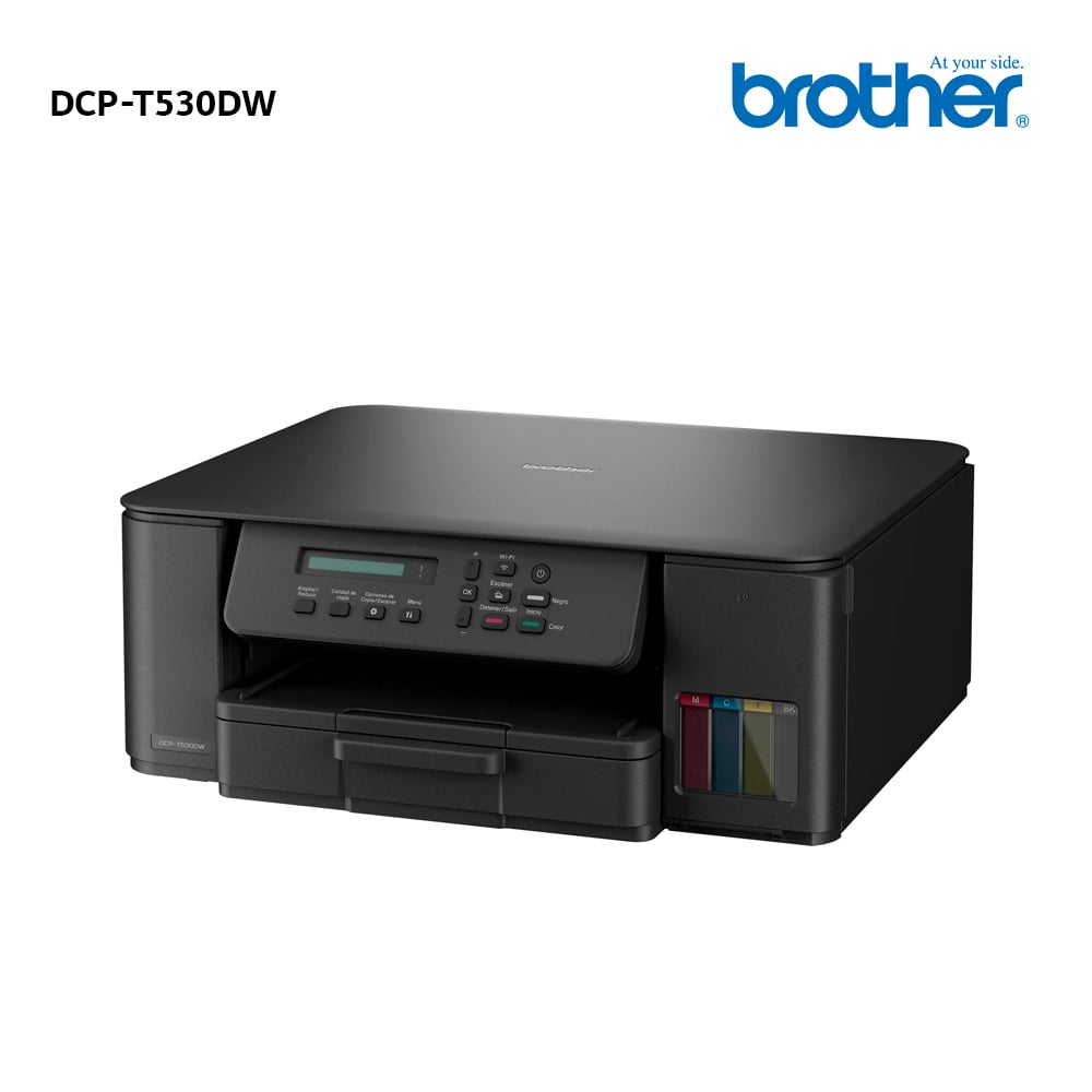 IMPRESORA MULTIFUNCIONAL BROTHER DCP-T530DW INKBENEFIT TANK WIFI DÚPLEX 3 EN 1 - 3