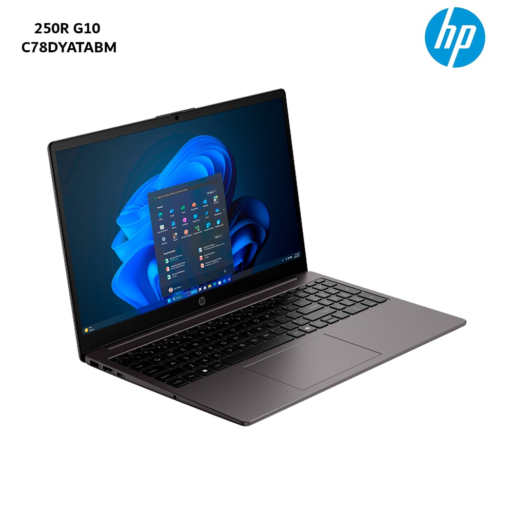 LAPTOP HP 250R G10 CORE 5-120U 16GB RAM 512GB SSD 15.6” HD C78DYATABM - 2