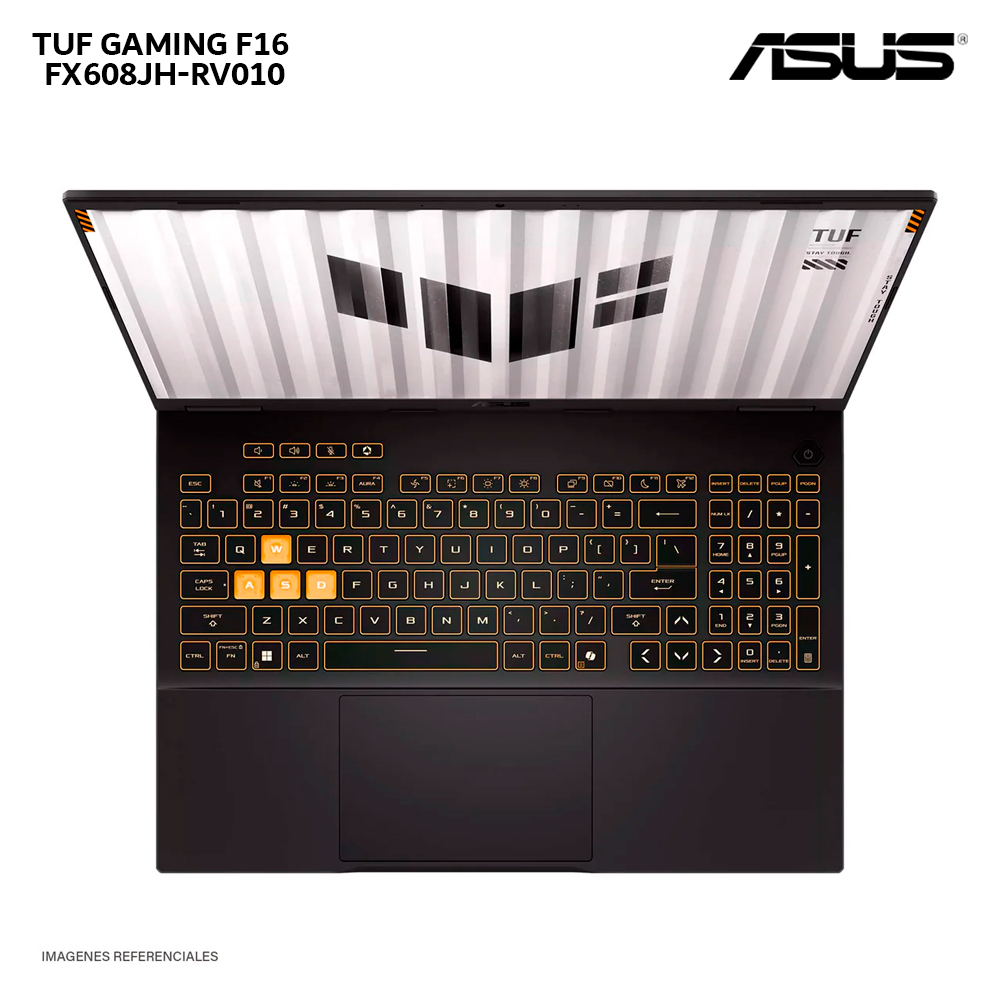 LAPTOP ASUS TUF GAMING F16 FX608JH-RV010 CI5-13450HX 16GB RAM/ 512GB SSD/ RTX 5050 8GB 16' WUXGA - 2