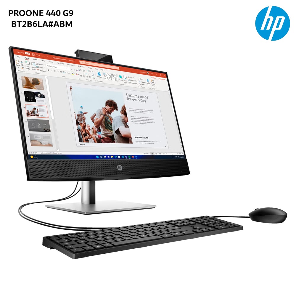 ALL-IN-ONE HP PROONE 440 G9 23.8” CORE I5-14500 / 16GB RAM / 1TB SSD – BT2B6LA#ABM - 2