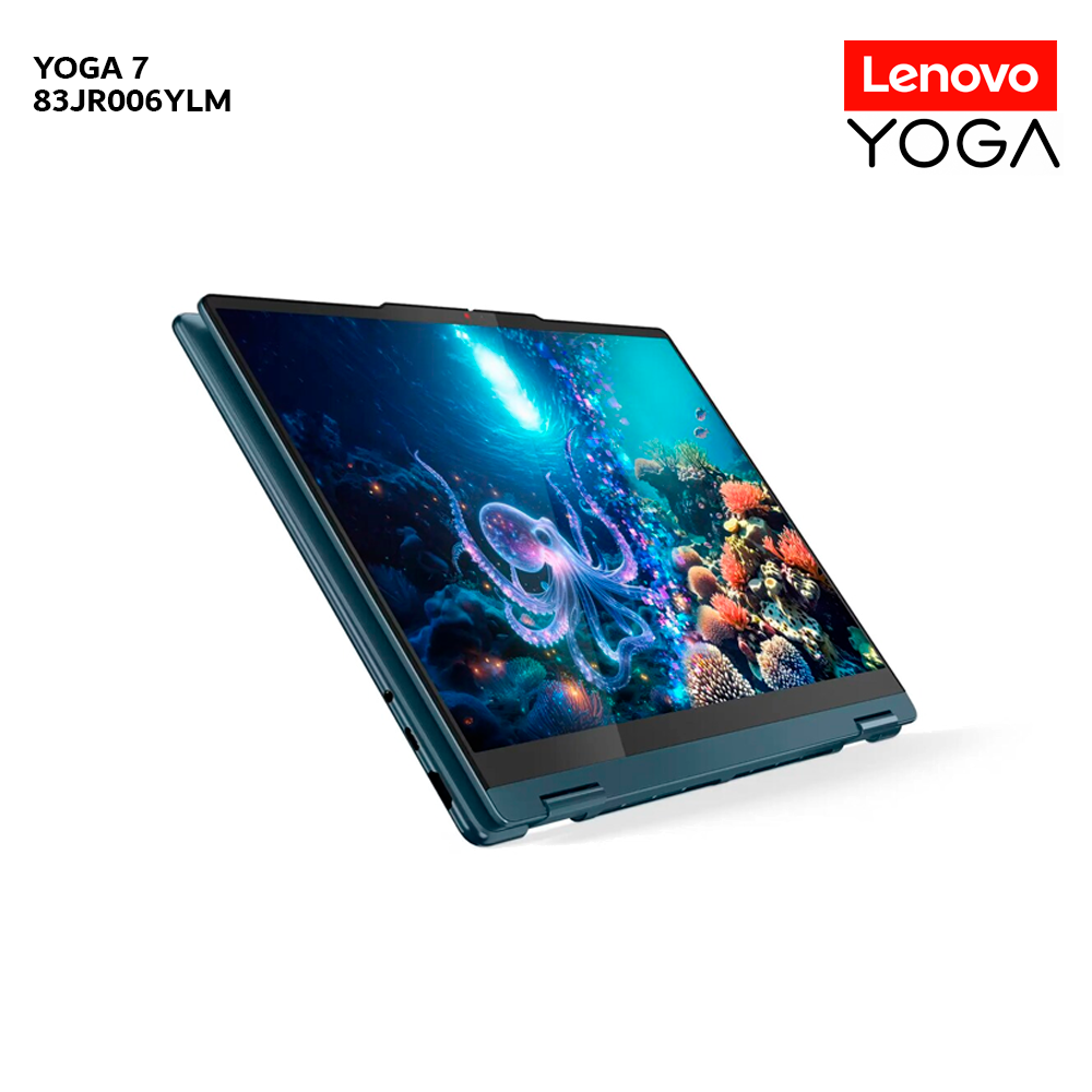LAPTOP LENOVO YOGA 7 2-EN-1 14AKP10 RYZEN AI 7 350 / RAM 32GB / SSD 1TB // PANTALLA 14' - 83JR006YLM - 2