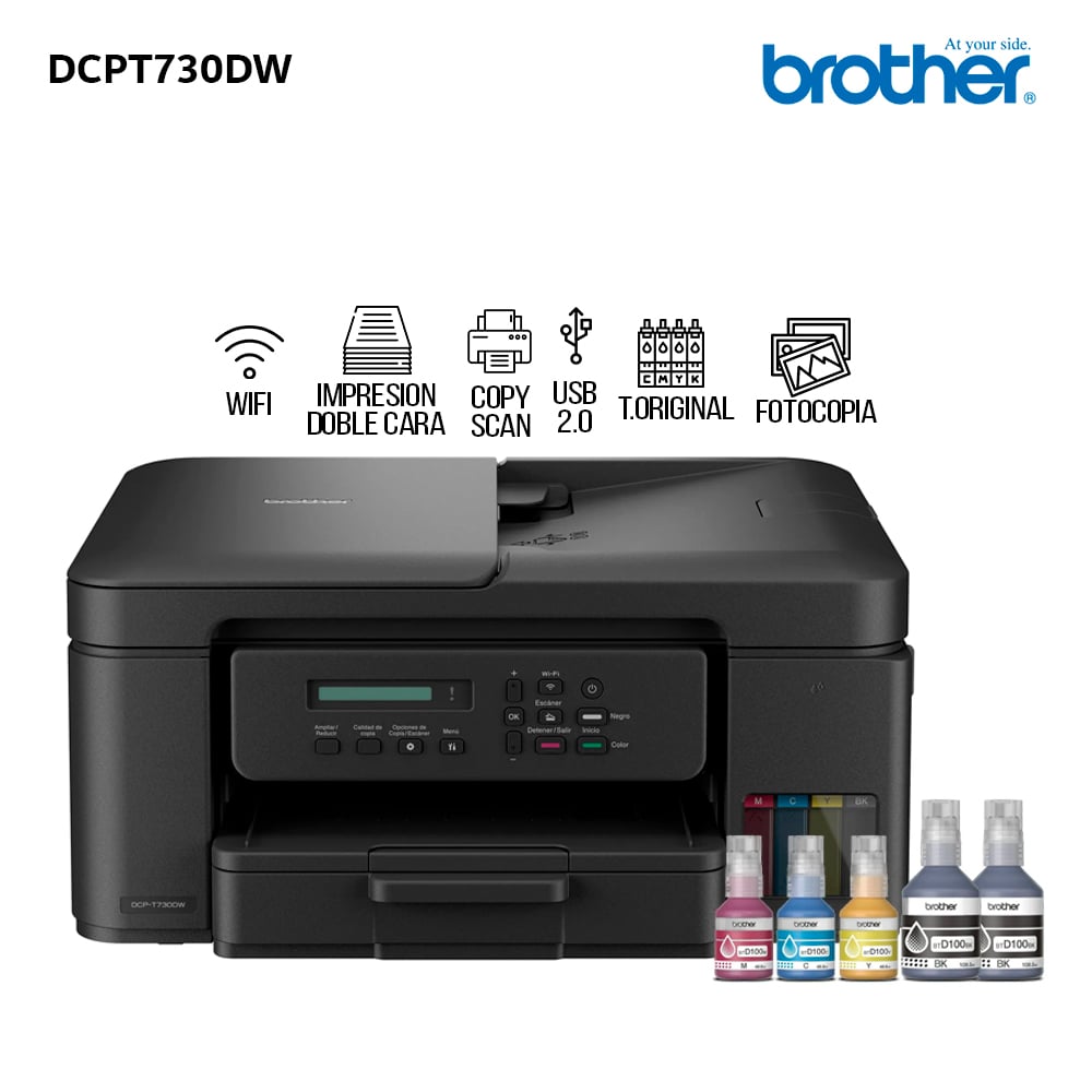 IMPRESORA MULTIFUNCIONAL BROTHER DCP-T730DW - 1