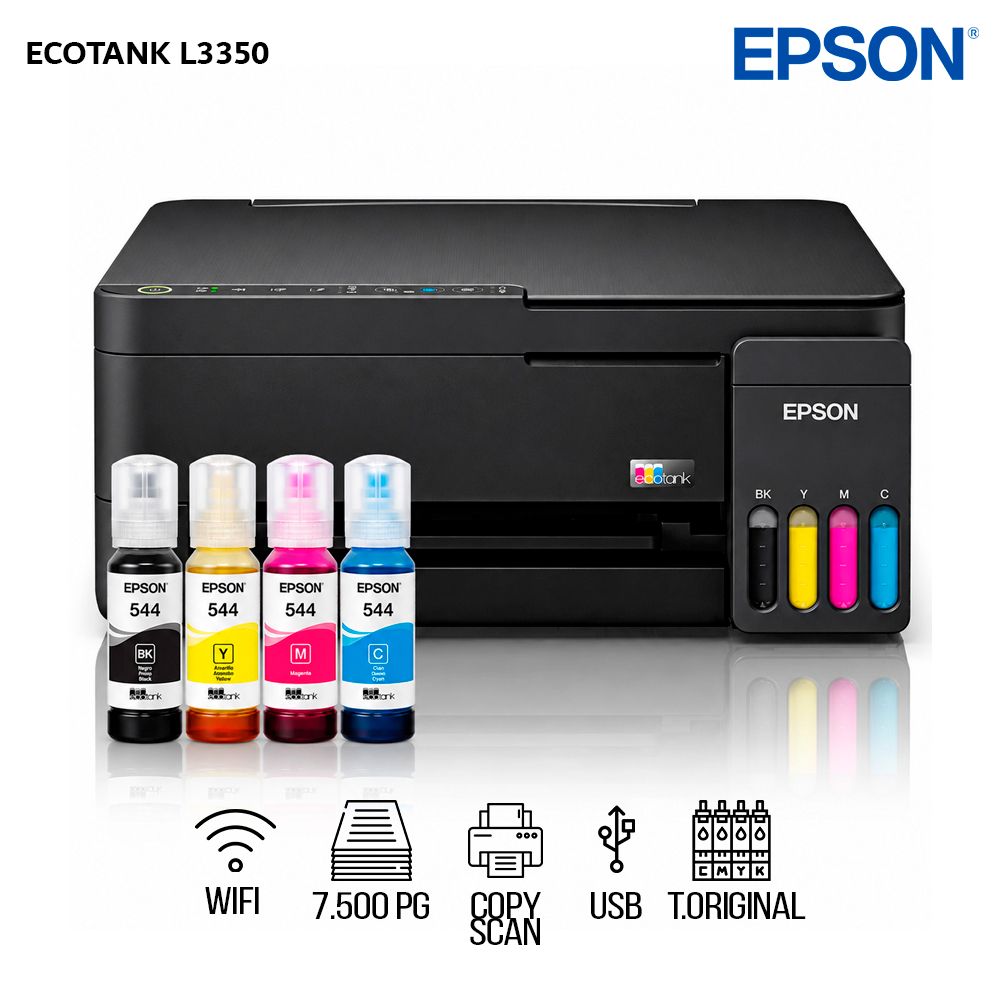 IMPRESORA MULTIFUNCIONAL ECOTANK EPSON L3350 WI-FI - 1