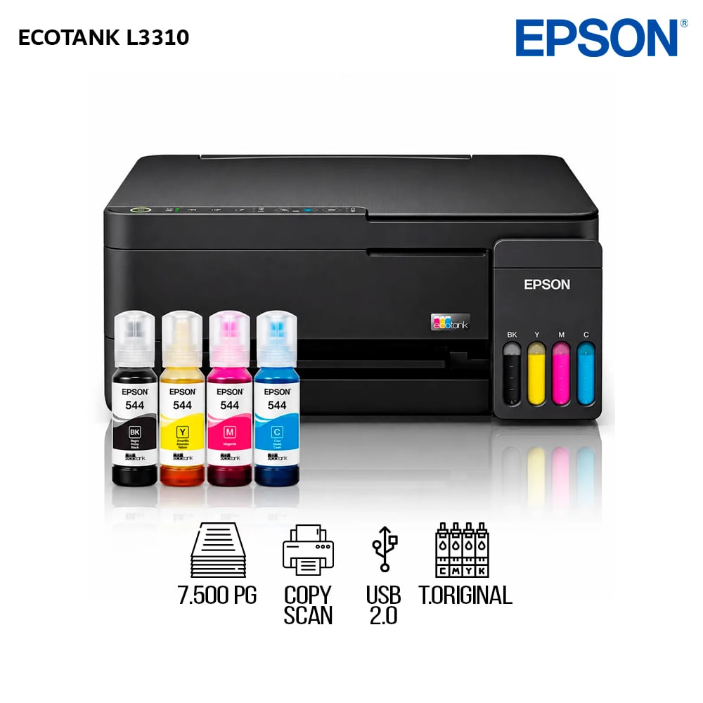 IMPRESORA MULTIFUNCIONAL EPSON ECOTANK L3310 - 1