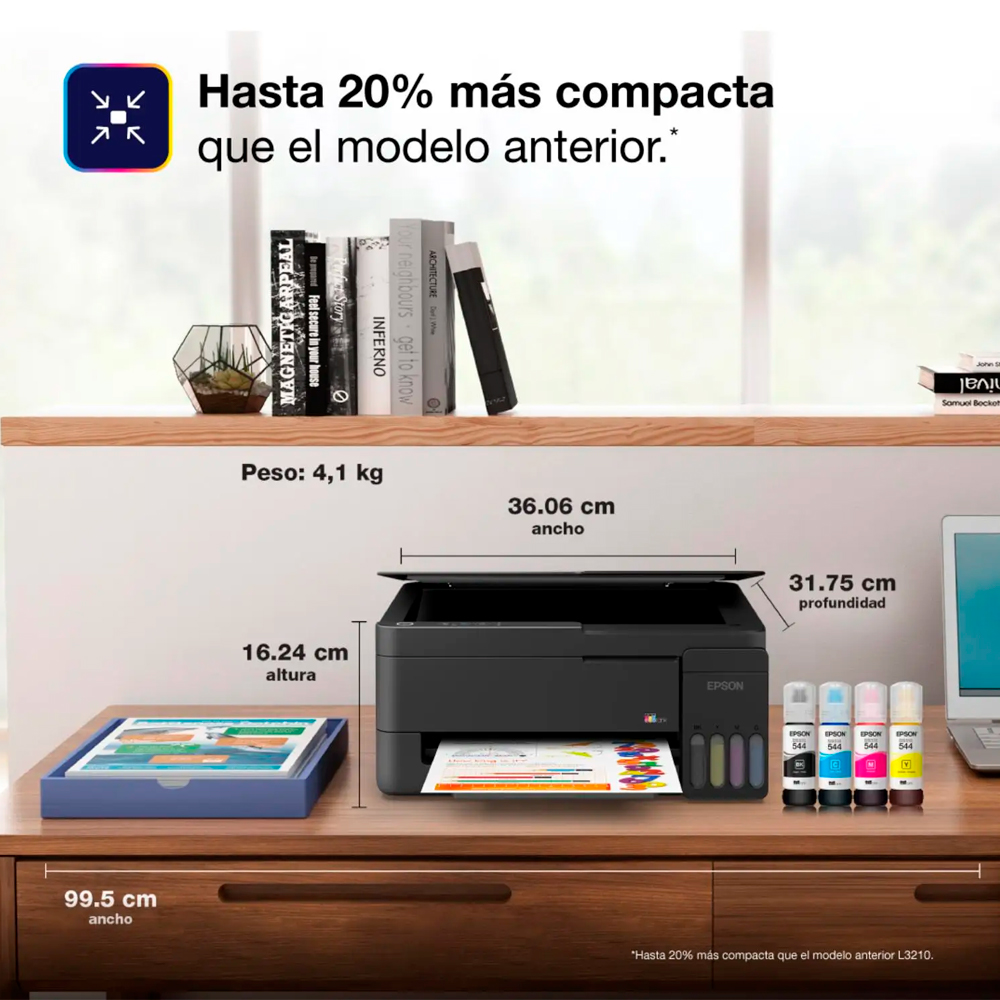 IMPRESORA MULTIFUNCIONAL EPSON ECOTANK L3310 - 5