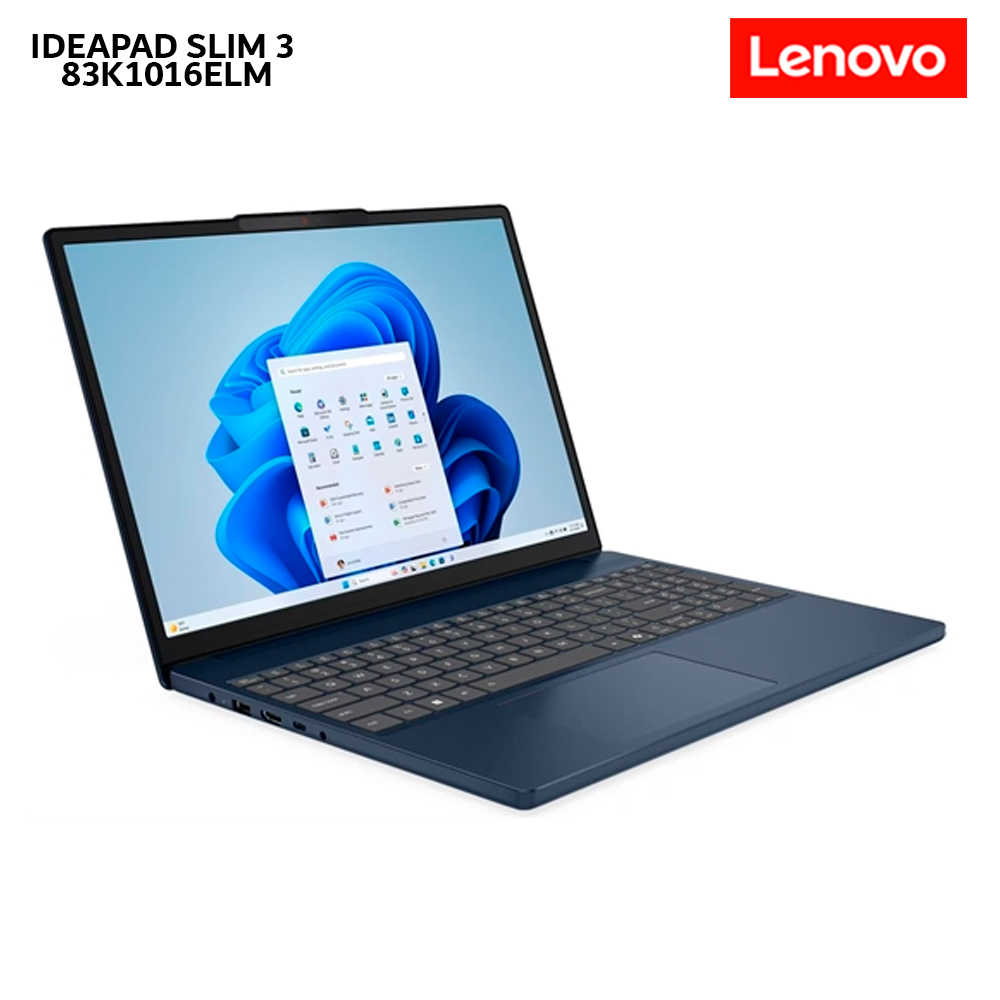 LAPTOP LENOVO IDEAPAD SLIM 3 15IRH10 CI7 13620H 16GB RAM 1TB SSD 15.3 WUXGA IPS-83K1016ELM - 2