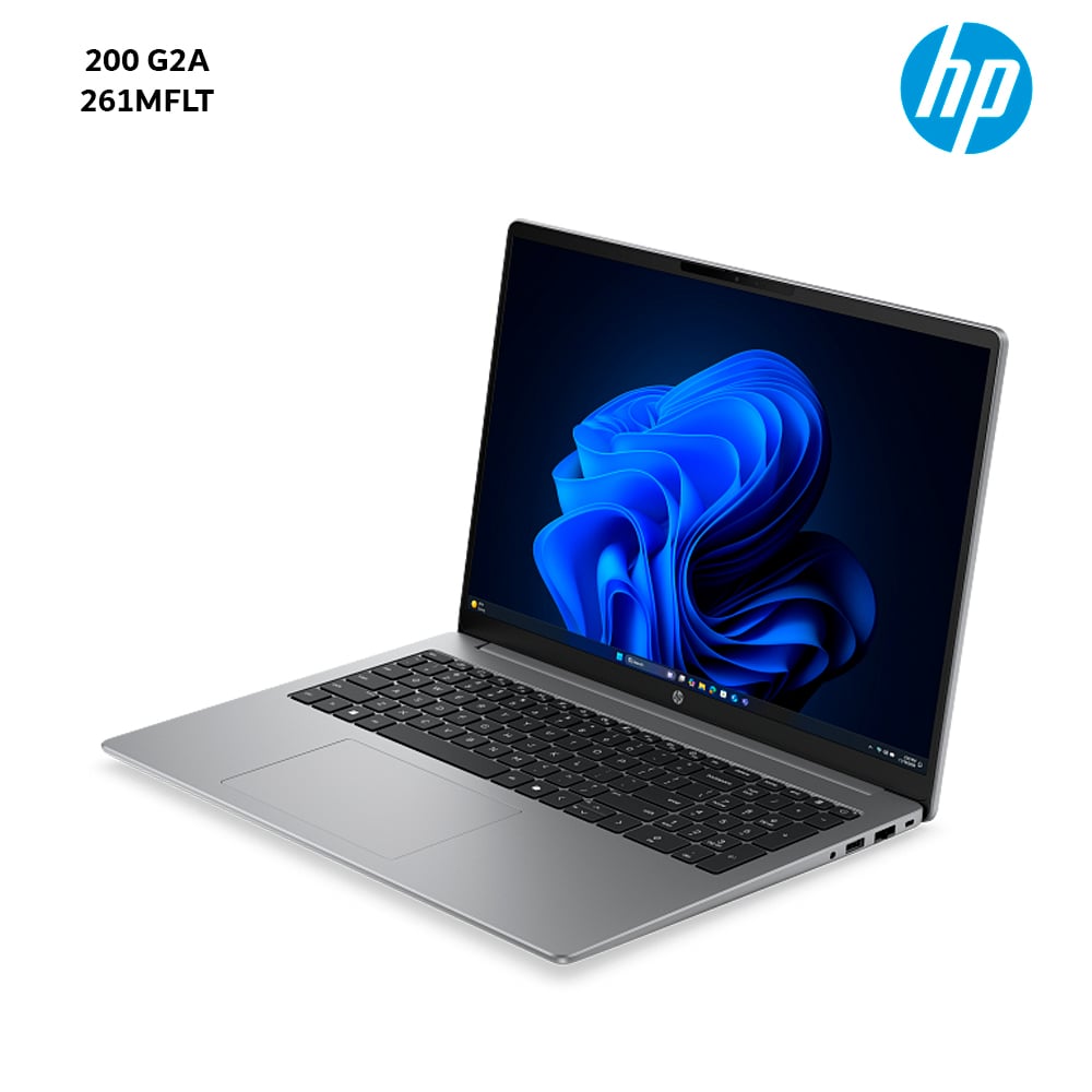 LAPTOP HP 200 G2A RYZEN 7-250 RAM 16 GB DDR5-5600 SSD 512 GB / 16' WUXGA - D61MFLT - 2