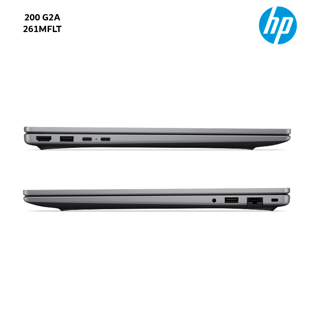 LAPTOP HP 200 G2A RYZEN 7-250 RAM 16 GB DDR5-5600 SSD 512 GB / 16' WUXGA - D61MFLT - 4