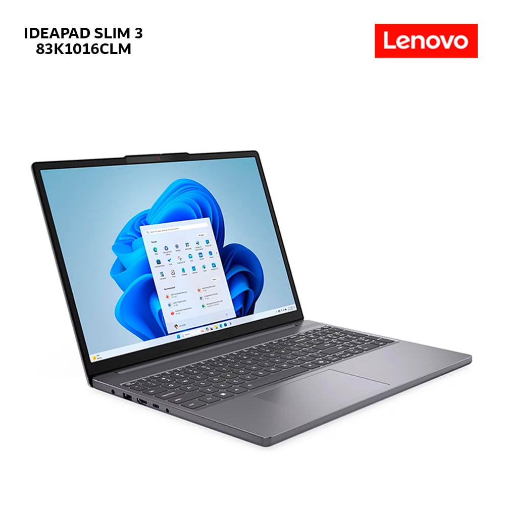 LAPTOP LENOVO IDEAPAD SLIM 3 CORE I5-13420H 15IRH10 / RAM 16GB, SSD 512GB /15.3 WUXGA - 83K1016CLM - 2